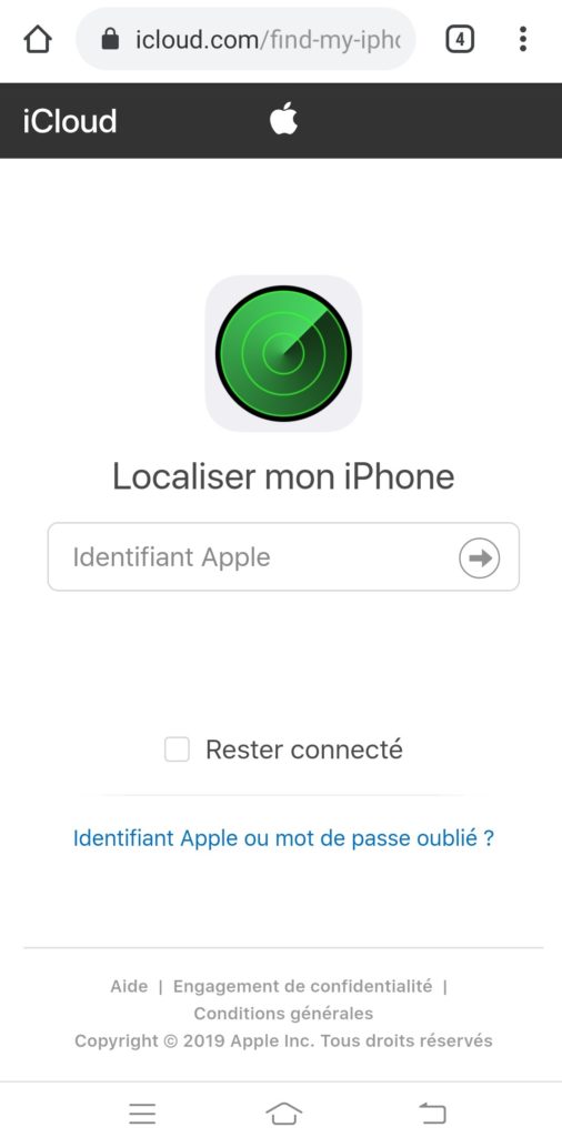 connecter icloud avec android