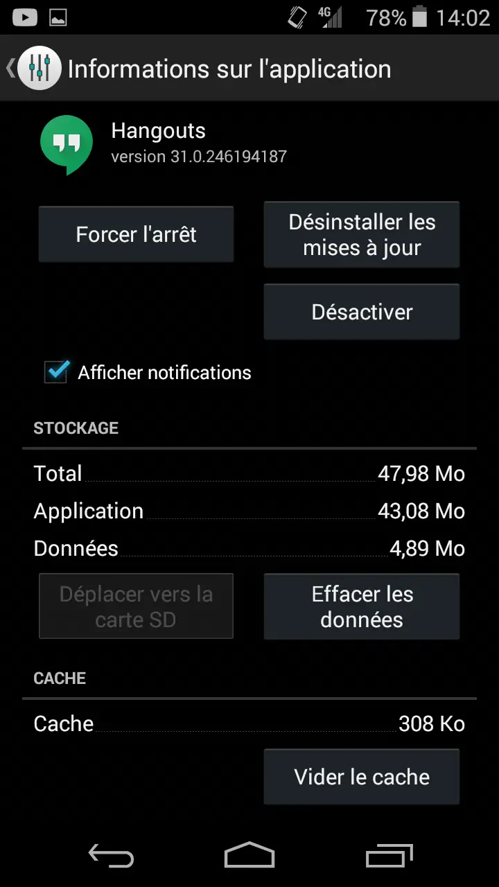 comment faire la mise à jour d une application sur android