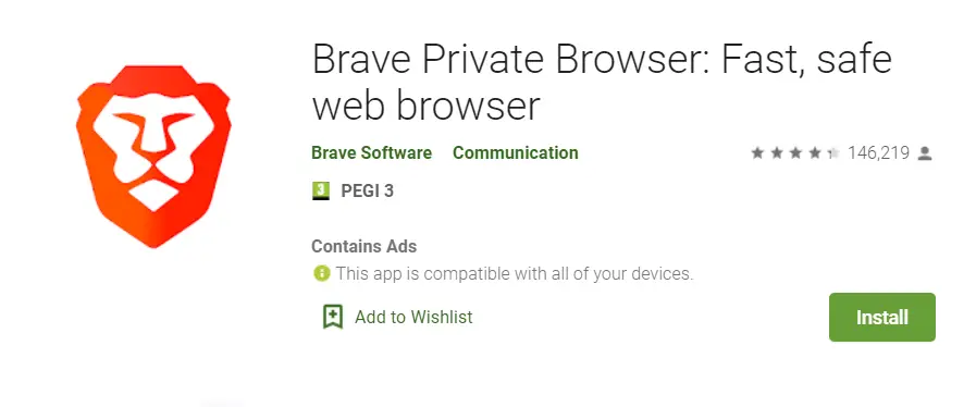 Naviguer sur le web avec Brave Browser