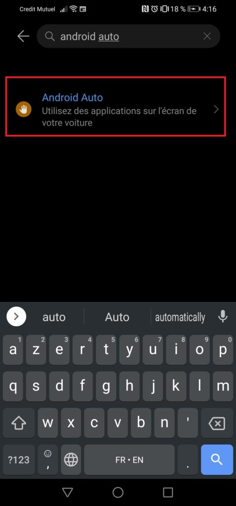 android auto sur Android 10