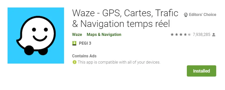 download waze on Android