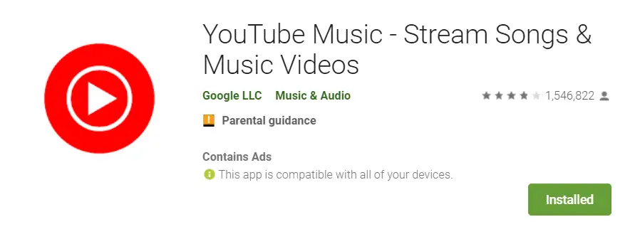 download youtube music for android