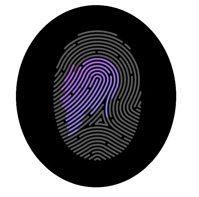 logo empreinte digitale android