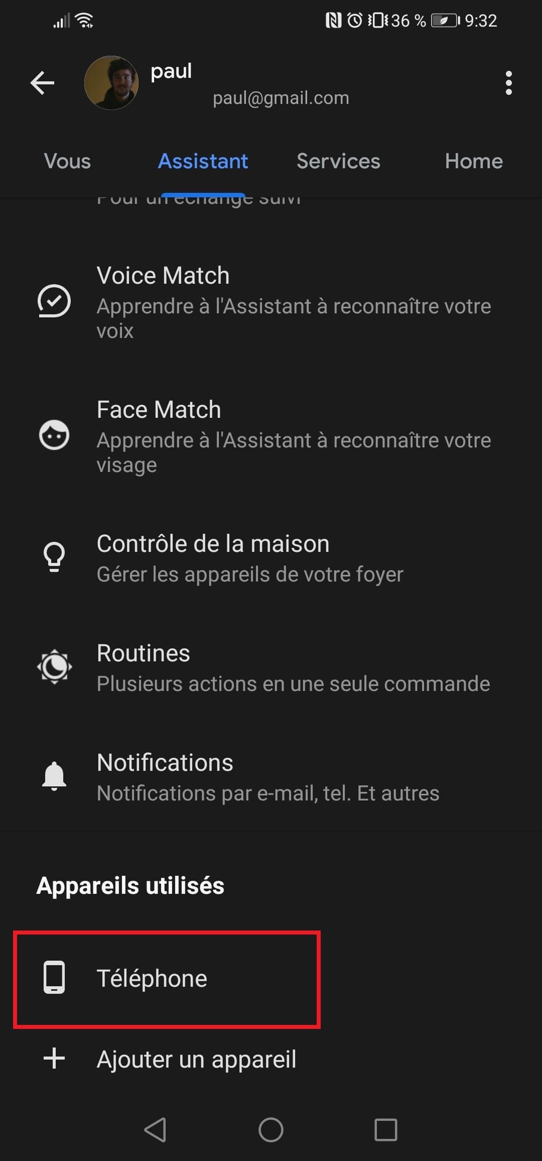 comment activer la reconnaissance vocale sur android