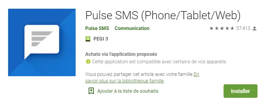 pulse sms, top android phone message app to replace the default android SMS app