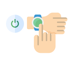 logo turn off your Fitbit watch